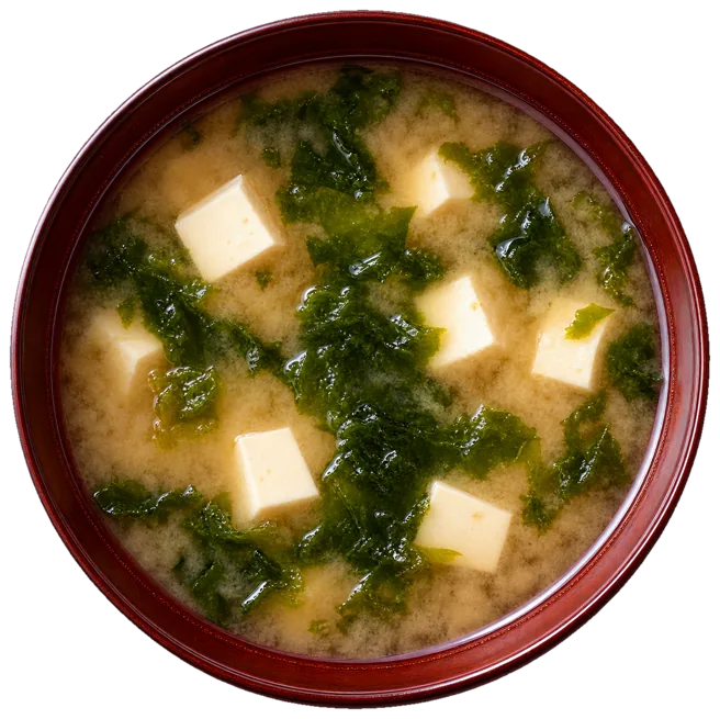 あおさと豆腐の味噌汁